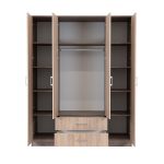 Miami gardróbszekrény 160x205 cm sonoma tölgy-yorki tölgy