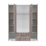 Miami gardróbszekrény 160x205 cm yorki tölgy-fehér