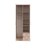 Miami gardróbszekrény 80x205 cm sonoma tölgy-sonoma tölgy