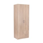 Miami gardróbszekrény 80x205 cm sonoma tölgy-sonoma tölgy