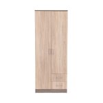 Miami gardróbszekrény 80x205 cm sonoma tölgy-yorki tölgy