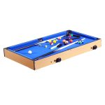 4 az 1-ben játékasztal, csocsó, ping-pong, biliárd és curling bowling játékhoz