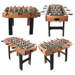 4 az 1-ben játékasztal, csocsó, ping-pong, biliárd és léghoki játékhoz