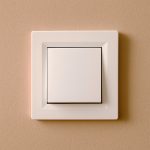 Nova egy áramkörös egypólusú kapcsoló 101 fehér kerettel