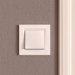 Nova kereszt kapcsoló 107 fehér kerettel