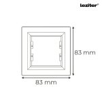 Nova egyes keret fehér