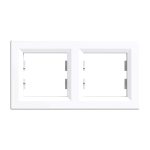 Nova kettes keret vízszintes fehér