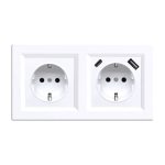 Nova dugalj USB csatlakozóval fehér kerettel