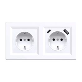 Nova dugalj USB csatlakozóval fehér kerettel