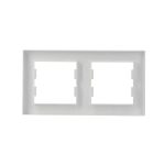 Nova kettes keret vízszintes fehér