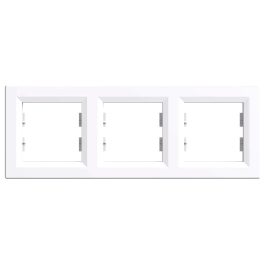 Nova hármas keret vízszintes fehér