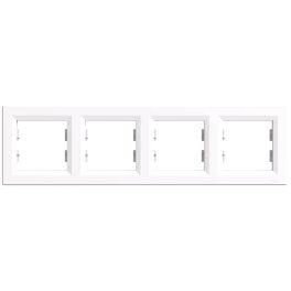 Nova négyes keret vízszintes fehér