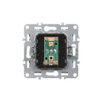 Nova TV csatlakozóaljzat szürke