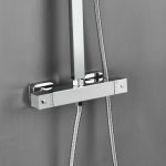 Tullino zuhanyszett termosztátos csapteleppel