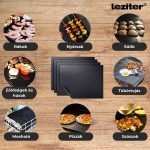 Teflonos grill sütőlap 4 DB