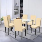 Cadiz 6+1 étkező garnitúra fehér-bézs