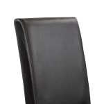 Mira 6+1 étkező garnitúra fehér-fekete