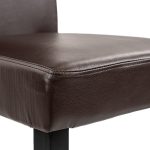 Leon 4+1 étkező garnitúra fehér-barna