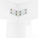 Yorki Standard étkezőasztal 140x80 cm fehér