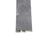 Vinyl SPC padló szintkiegyenlítő Fjord márvány mintás sötét szürke 2400x45x8 mm