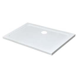   Modena Slim aszimmetrikus szögletes akril zuhanytálca, 80x120 cm