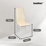 Tino NOVA Étkezőszék, bézs színben