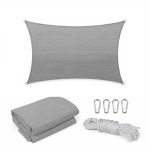 Rana napvitorla négyszög alakú 3x4 m szürke