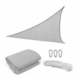 Rana napvitorla háromszög alakú 4x4x4 m szürke