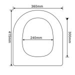 Paulo soft close wc ülőke