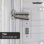 TraveLux Voyager kisméretű kézi bőrönd keményfedeles 26x31x14 cm
