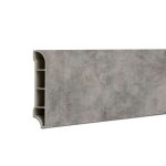 Vinyl SPC padlószegély Serona kőhatású homokszürke 2400x60x12 mm