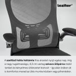 Flexo ergonomikus irodai forgószék deréktámasszal