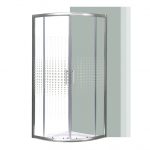 Spirit Mátrix 90x90 cm íves zuhanykabin zuhanytálca nélkül