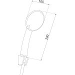 TARA kézizuhany tömlővel