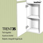 Trent függesztett oldal szekrény