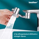 Flexibilis forgatható csap hosszabbító