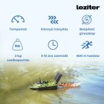 Etetőhajó X2 GPS hátrakidobós fekete