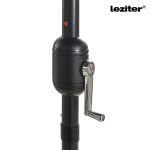 Solari kerti napernyő led lámpával szürke 300 cm