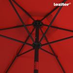 Solari kerti napernyő piros 300 cm