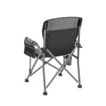 Leziter Comfort karfás horgász szék pohártartóval szürke