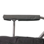 Leziter Comfort karfás horgász szék pohártartóval szürke