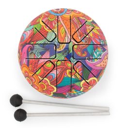 Acélnyelv dob - Pszichedelikus - 13cm