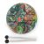 Acélnyelv dob - Mandala - 14cm