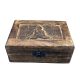 Közepes  Fa Emlékdoboz 15x10x6cm -  Buddha