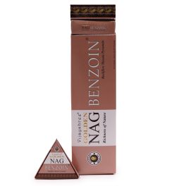   42g Jumbo Golden Nag - Benzoin visszaáramló füstölőkúpok