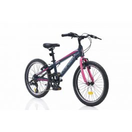   Corelli Regina 20 MTB gyerek könnyűvázas kerékpár Grafit-Rózsaszín