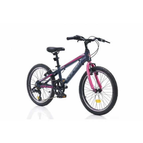 Corelli Regina 20 MTB gyerek könnyűvázas kerékpár Grafit-Rózsaszín