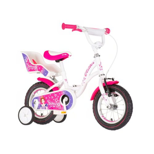 Visitor Princess 12 fehér királylányos gyerek kerékpár