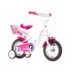 Visitor Princess 12 fehér királylányos gyerek kerékpár