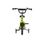 KPC FluoBike Raptor dinós VILÁGÍTÓS 12 neonzöld fluoreszkáló gyermek kerékpár